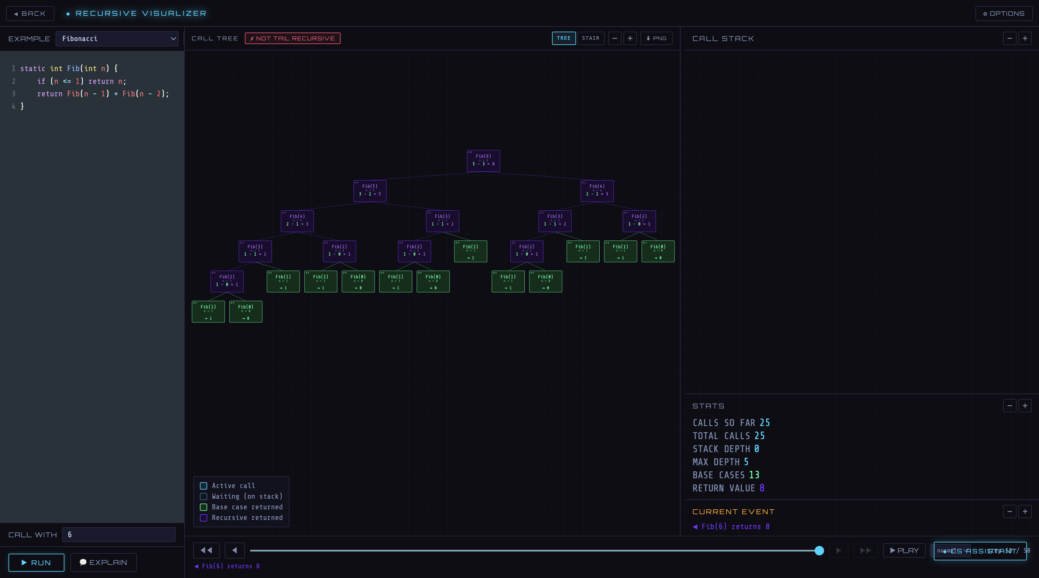 Recursion Visualizer